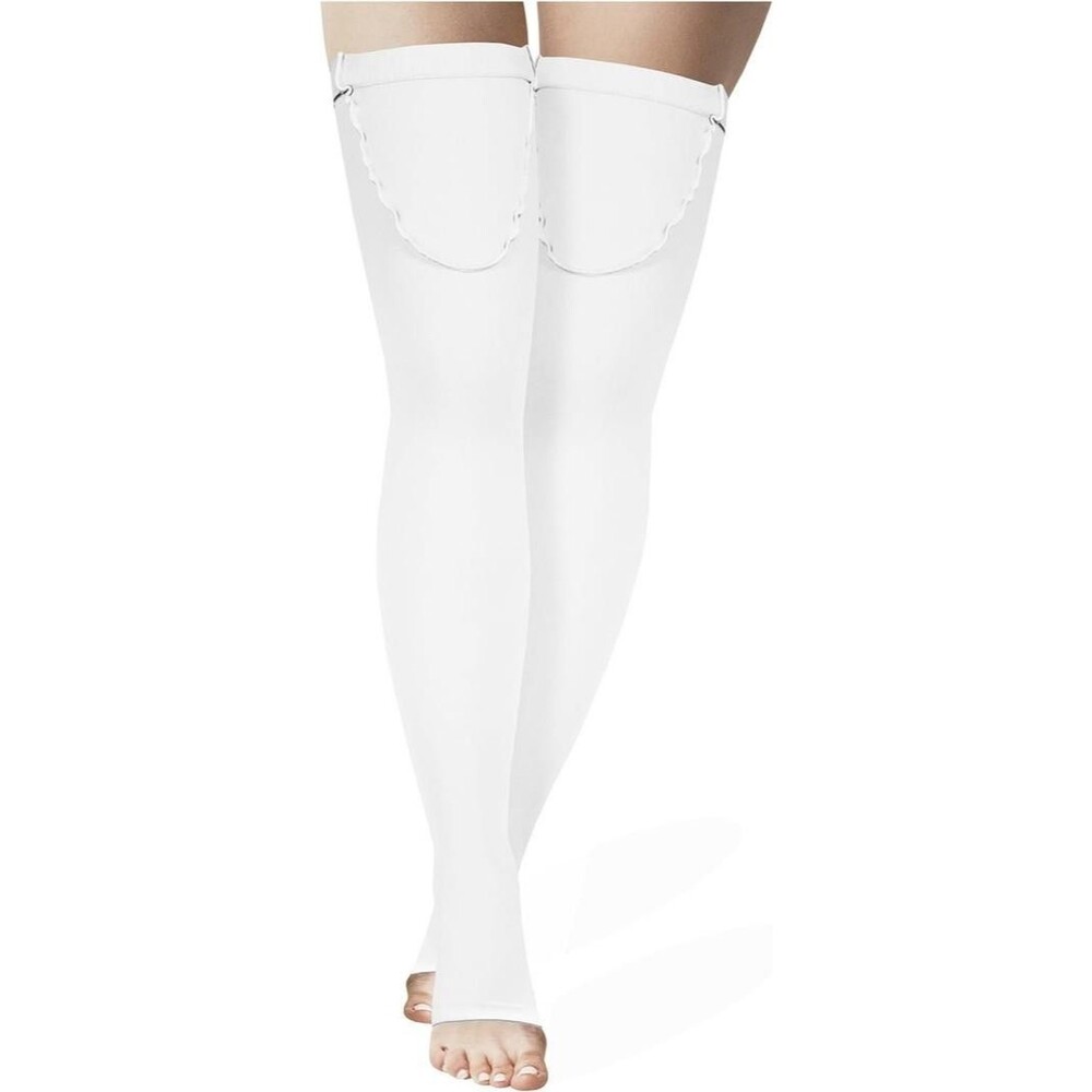 Truform Anti Embolism Stockings, Thigh High Post Surgery Recovery Hospital